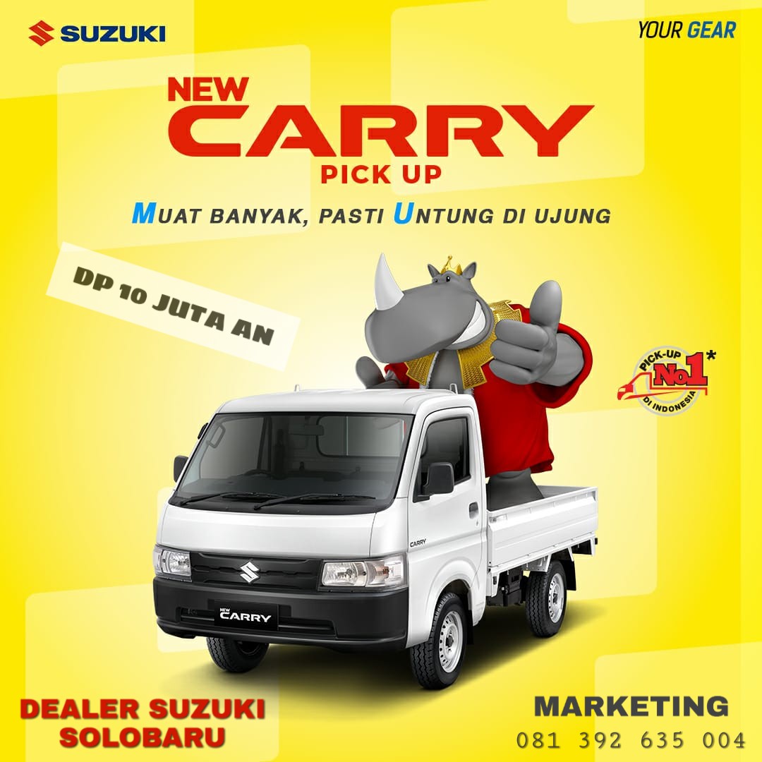 New Suzuki Carry Pick Up April 2019
