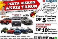 Spesial Promo Pesta Diskon Akhir Tahun Dealer Suzuki Solo